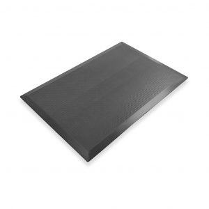 SmartCells slimline 2 by 3 black mat in a diagonal view